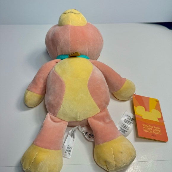 NWT. Disney Parks Lady and The Tramp Plush Dog Weighted Soft 14” Stuffed Animal. - Picture 9 of 11